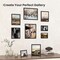 (Black, Pack of 6)5x7 Picture Frame, 5x7 Photo Frame with High Definition Plexiglass(Black) 6"L x 4"W